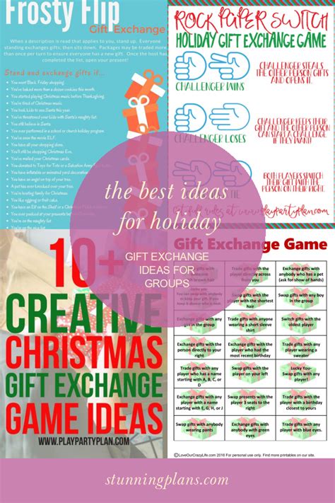 The Best Ideas For Holiday Gift Exchange Ideas For Groups Home