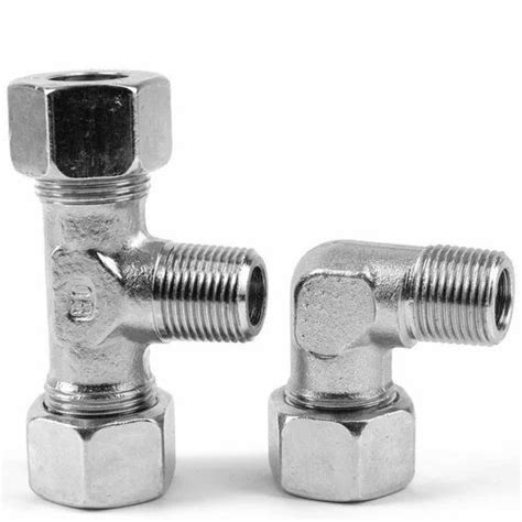 Tube Fittings Stainless Steel Ermeto Elbow Exporter From Mumbai