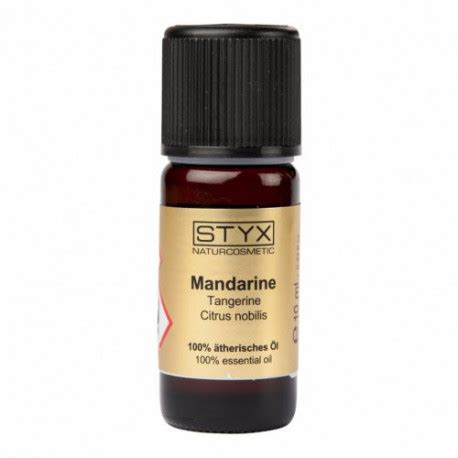 Styx Tangerine Essential Oil Mandarin Eterinis Aliejus Ml