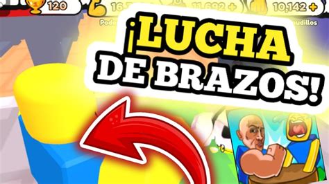 El Brazo M S Fuerte Lucha De Brazos Roblox Youtube