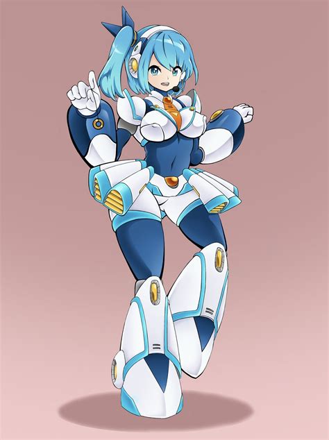 RiCO Rockman X Dive Image By Bzurrf 3808272 Zerochan Anime Image Board