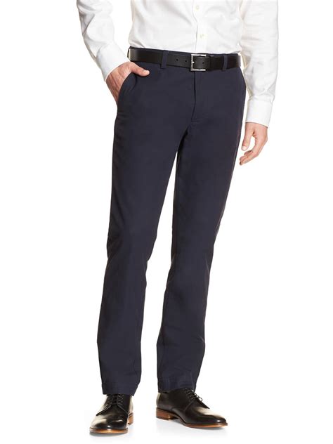 Banana Republic New Banana Republic Mens Navy Blue Tailored