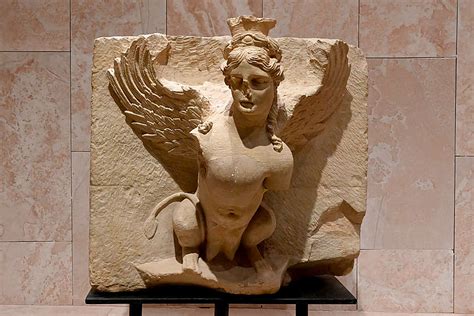 Female Sphinx Petra Museum