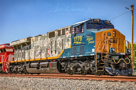 Spirit Of The Armed Forces CSX 1776 Sits In Waycross Flickr