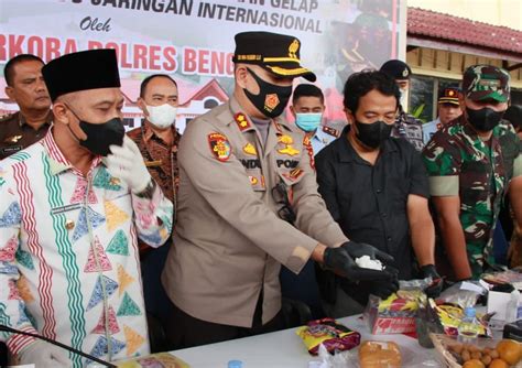 Polres Bengkalis Musnahkan 30 Kg Barang Bukti Sabu Jenis Baru