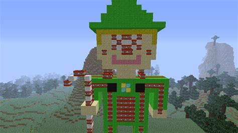 Pixel Art Elf Minecraft Project