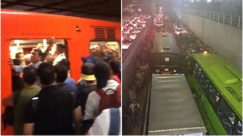 Metro Cdmx Línea 9 Sin Servicio Por Fallas Y Usuarios Causan Caos En