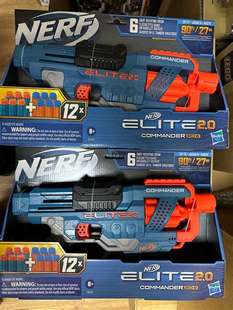 Nerf Gun Elite2.0 Commander RD-6, Hobbies & Toys, Toys & Games on Carousell