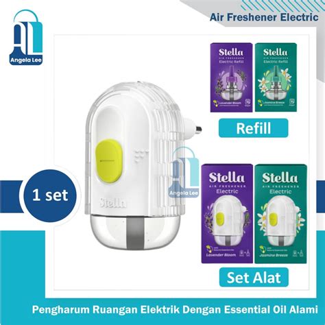 Jual Stella Air Freshener Electric Set Alat Dan Refill Parfum Pengharum