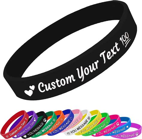 Discover Personalized Rubber Bracelets Best Ceg Edu Vn