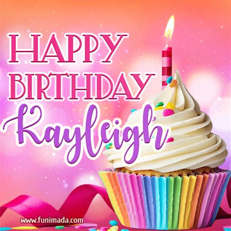 Happy Birthday Kayleigh Lovely Animated 