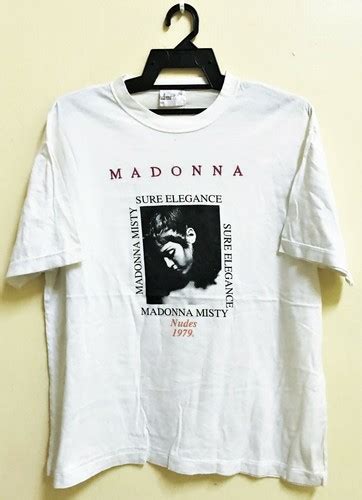 VINTAGE 1990 MADONNA NUDE 1979 POP DIVA T SHIRT Book By Martin H M Schreiber EBay