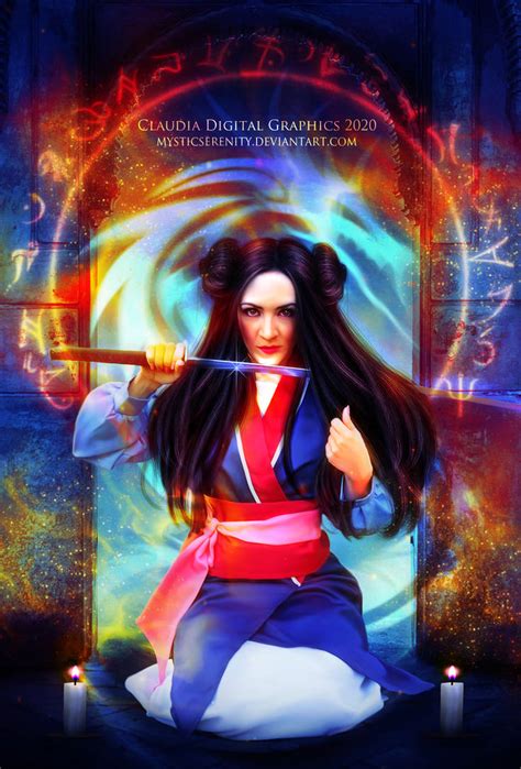 Mulan The Warrior by ClaudiaDigitalGraphs on DeviantArt