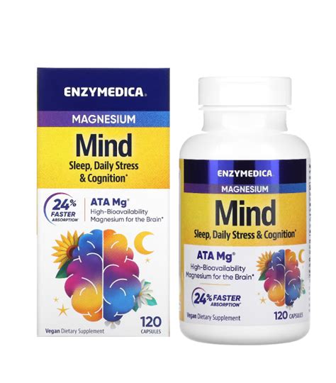 Enzymedica Magnesium Mind 120 Capsules Lazada Ph