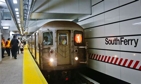 South Ferry Subway Station Reopens After Superstorm Sandy Flooding