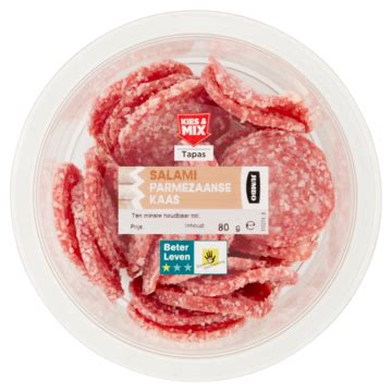 Jumbo Salami Parmezaanse Kaas 80g Bestellen Vleeswaren Kaas En