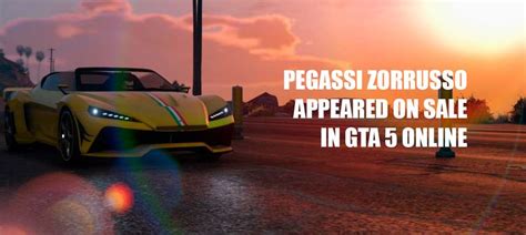 Car Pegassi Zorrusso now available in GTA 5 Online