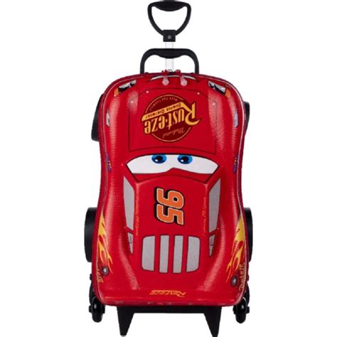 Mochila Escolar Rel Mpago Mcqueen D De Rodinhas Maxtoy Submarino