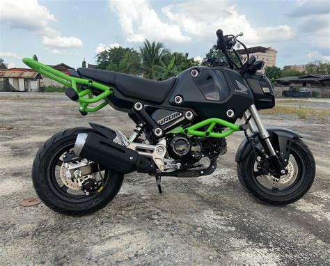 Custom 2021 Honda Grom 125 Hrc Race Bike Performance Parts Released