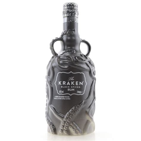 Kraken Black Spiced Rum Limited Edition Decanter Whisky Auctioneer