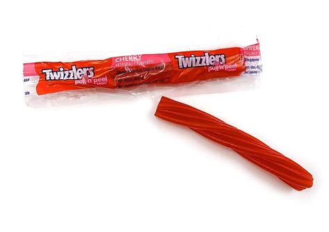 Hershey S Twizzlers Pull N Peel Cherry Licorice Candy Individually Wrapped Single Twist 2