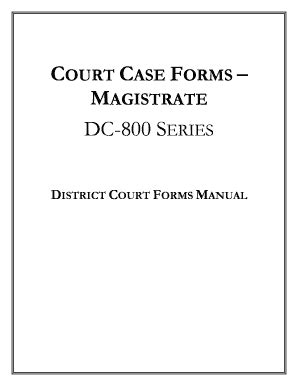 Fillable Online Courts State Va COURT CASE FORMS MAGISTRATE Judiciary