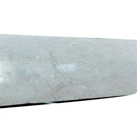 White Base White Polished Imported Marble Slab For Flooring At Rs