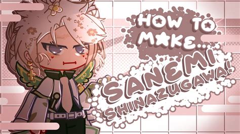 How To Make Sanemi Shinazugawa In Gacha Club No Mods Youtube