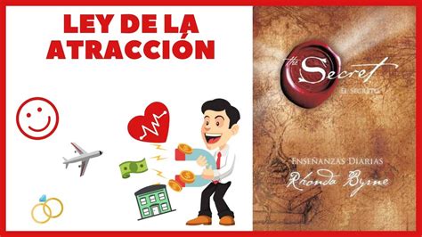 🙌el Secreto La Ley De La Atracción Por Rhonda Byrne Resumen Animado