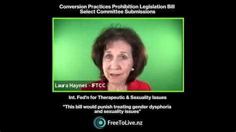 Conversion Therapy Bill “this Bill Would Punish Treating Gender Dysphoria And Sexuality