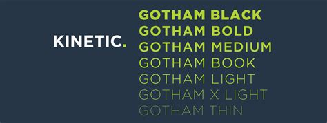 Gotham Bold Font Free Download