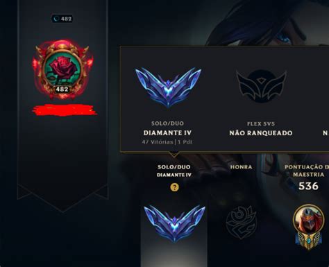 CONTA LOL D4 Mmr Alto 200SKINS League Of Legends Contas GGMAX