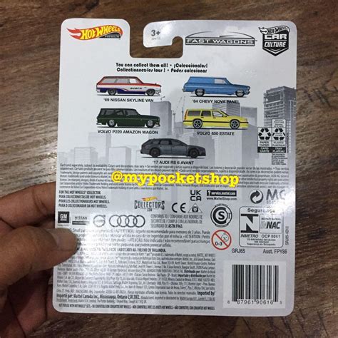 Hot Wheels Fast Wagons Series Assortment Hotwheels Premium Car Culture Nissan Skyline