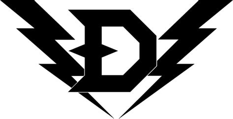 Black D Logo - LogoDix