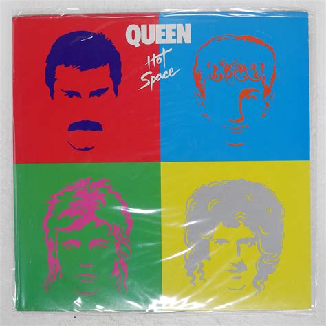 Yahoo オークション 国内盤 QUEEN HOT SPACE ELEKTRA P11204 LP
