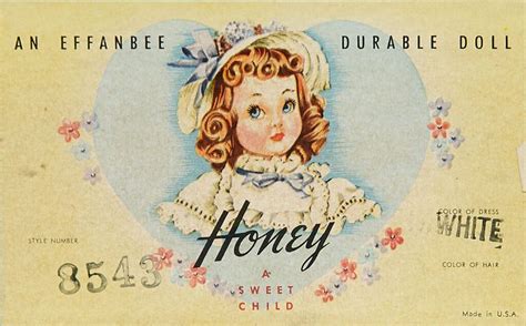 Platinum Blonde Honey In Lavender Costume By Effanbee Original Box