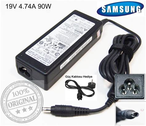 Samsung ORJINAL 19v 4.74A 90w Adaptör Şarj Cihazı Samsung AD-9019, AD ...
