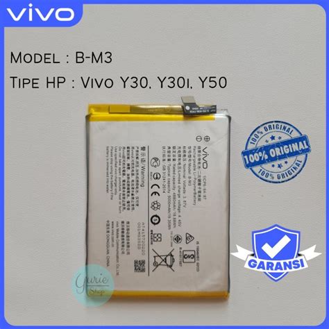 Baterai Battery Batre Vivo Y30 Y50 Bm3 B M3 Original Th