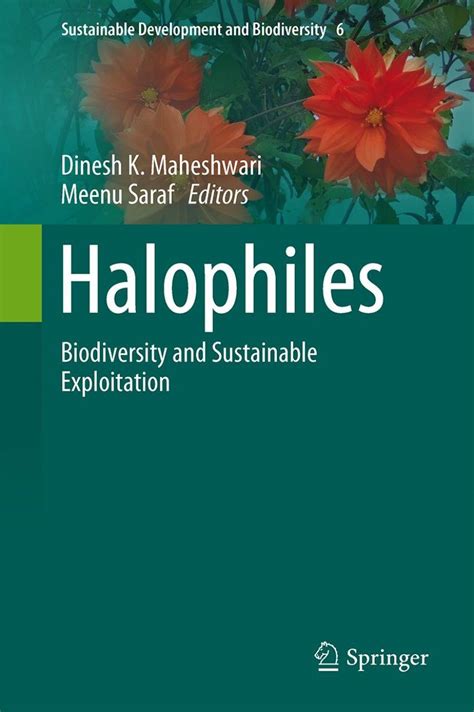 Halophiles Biodiversity And Sustainable Exploitation Nhbs Academic