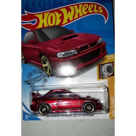 Jual Hot Wheels 98 Subaru Impreza 22b Sti Version Merah Shopee Indonesia