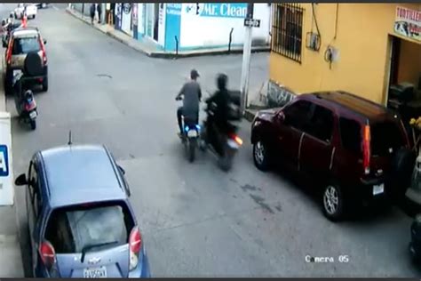 El Extra O Accidente En Moto Que Se Grab En Cob N