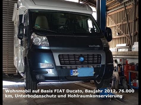 Wohnmobil FIAT Ducato Baujahr 2012 76 000 Km Unterbodenschutz Und