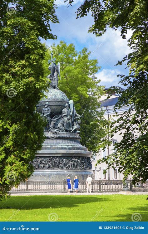 Russia, Veliky Novgorod, 07.27 Editorial Image - Image of blue, 1000: ...