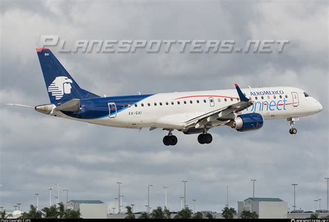 XA GAI Aeroméxico Connect Embraer ERJ 190LR ERJ 190 100 LR Photo by