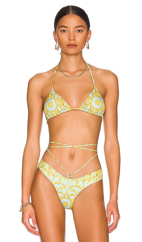 Buy Monica Hansen Beachwear Sun Kissed Padded Triangle Bikini Top In