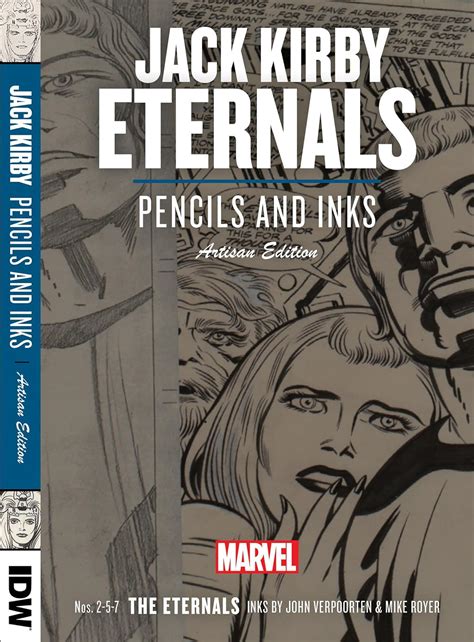 Jack Kirby S The Eternals Pencils And Inks Artisan Edition Kirby