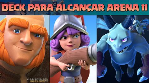 Deck simples de Gigante para alcançar Arena Lendária Clash Royale Dicas