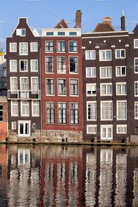 Canal houses of amsterdam featuring amsterdam, canal, and house