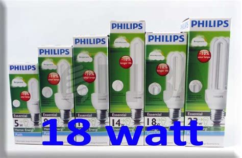 Jual Lampu Philips Essential 18w 18 Watt Putih Atau Kuning Di Seller