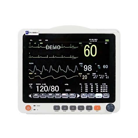 12 1inch Color TFT LCD Multi Parameter Patient Monitor Medical Equipment